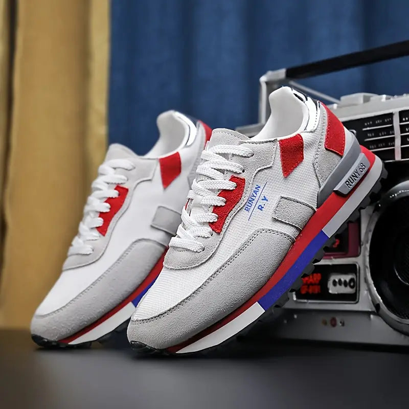 Ganztägiger Komfort, Eleganz bei jedem Schritt: Atmungsaktive Mesh-Sneaker für Herren