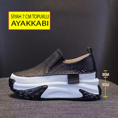 YAZA ÖZEL BOY UZATAN KONFOR: 7 CM TOPUKLU PLATFORM MUCİZESİ