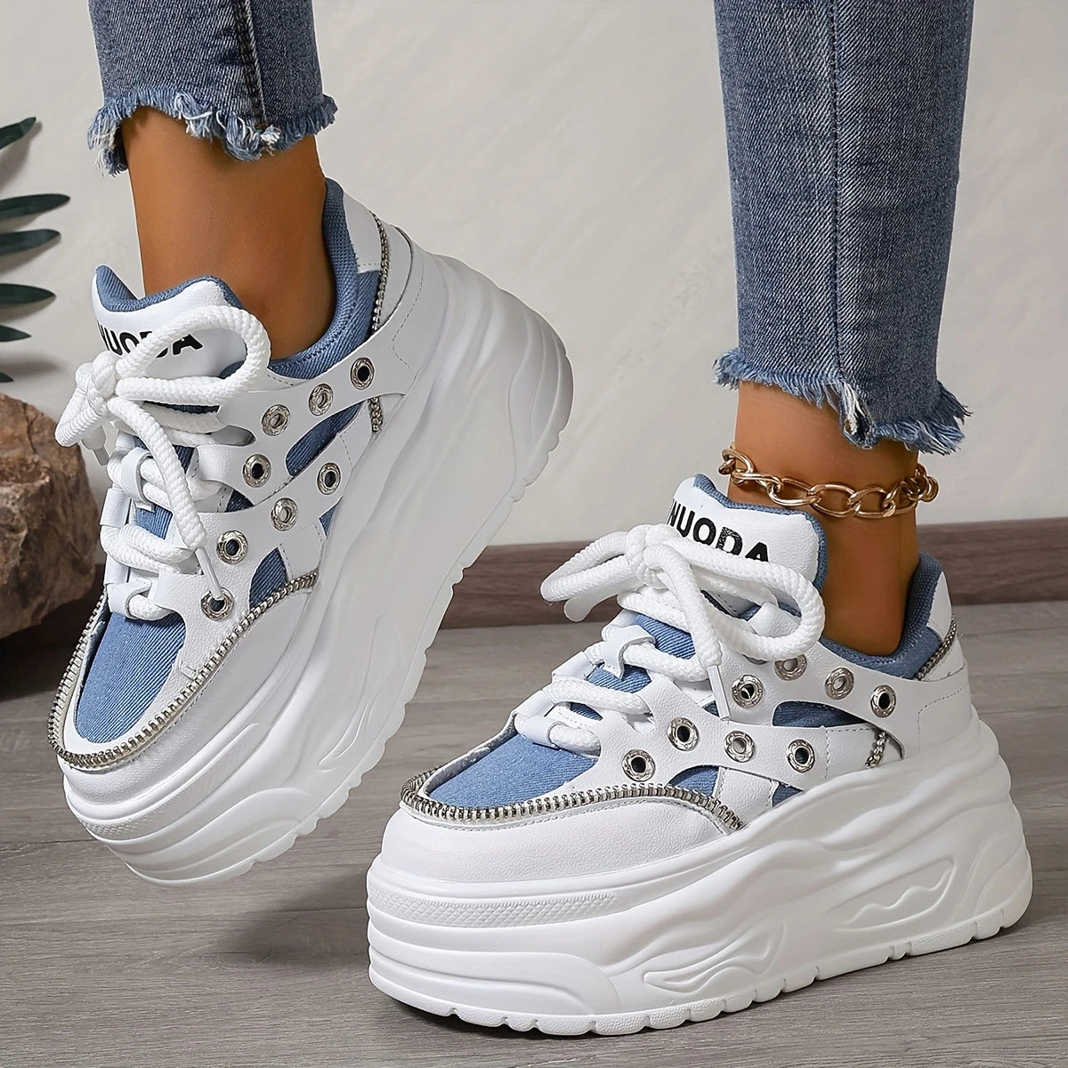 Powerful Steps with 8 cm Heeled Shoes at the Peak of Elegance