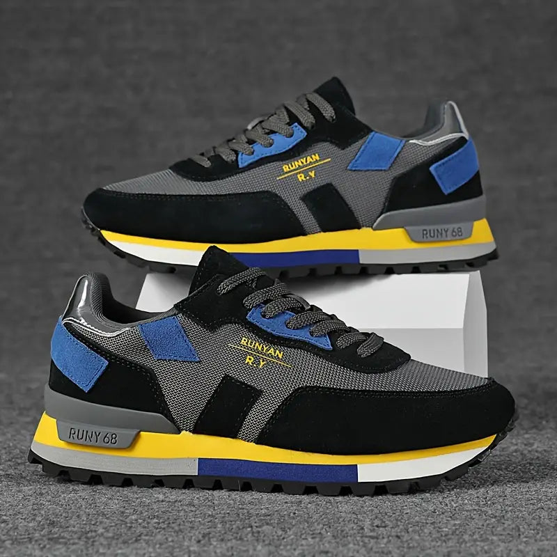 Ganztägiger Komfort, Eleganz bei jedem Schritt: Atmungsaktive Mesh-Sneaker für Herren