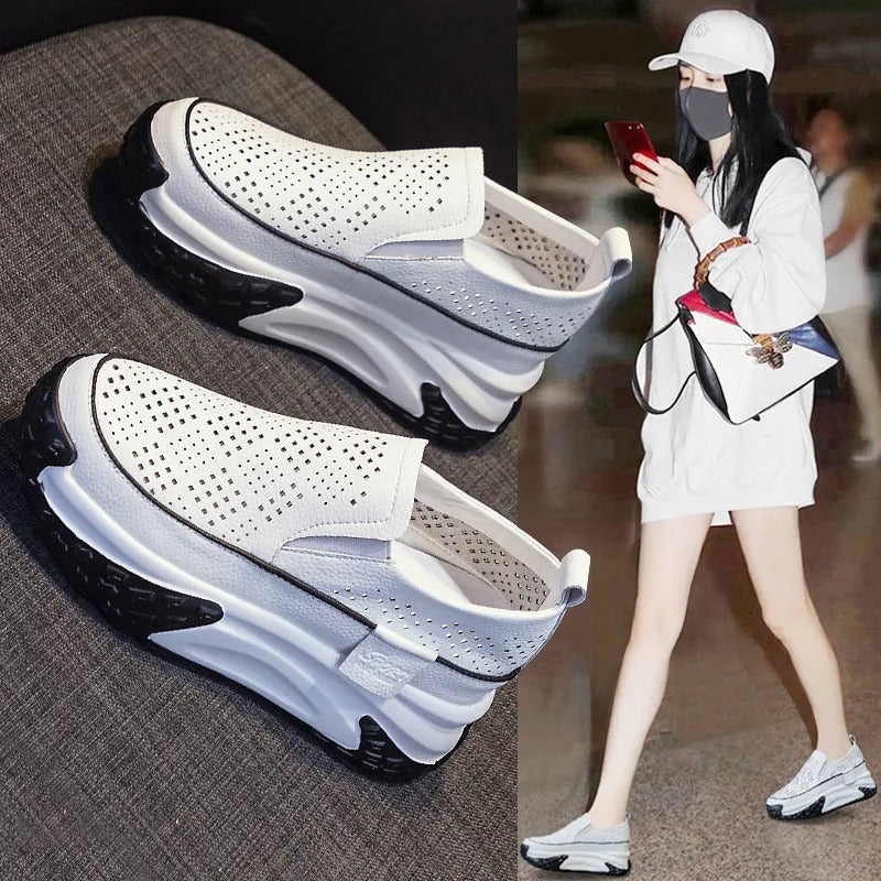 YAZA ÖZEL BOY UZATAN KONFOR: 7 CM TOPUKLU PLATFORM MUCİZESİ