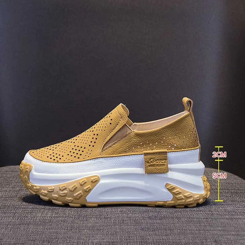 YAZA ÖZEL BOY UZATAN KONFOR: 7 CM TOPUKLU PLATFORM MUCİZESİ