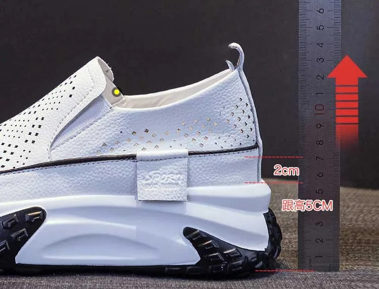 YAZA ÖZEL BOY UZATAN KONFOR: 7 CM TOPUKLU PLATFORM MUCİZESİ