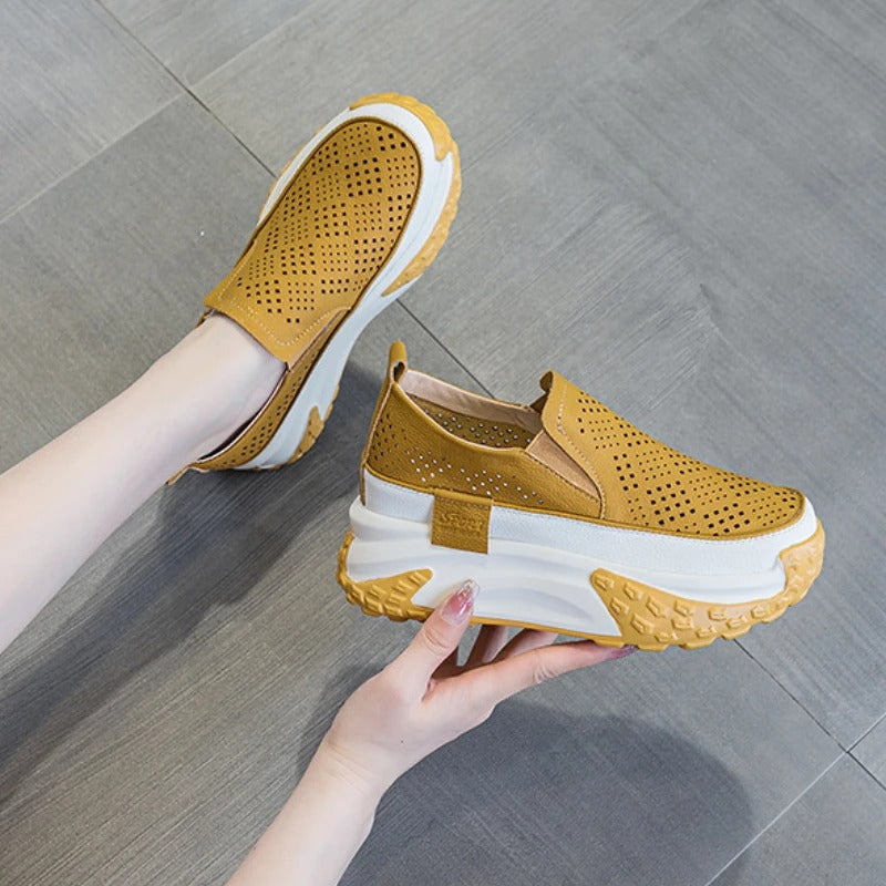 YAZA ÖZEL BOY UZATAN KONFOR: 7 CM TOPUKLU PLATFORM MUCİZESİ