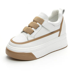 Women's Platform Sneakers | Thick Sole, Velcro Model, Stylish and Comfortable Design