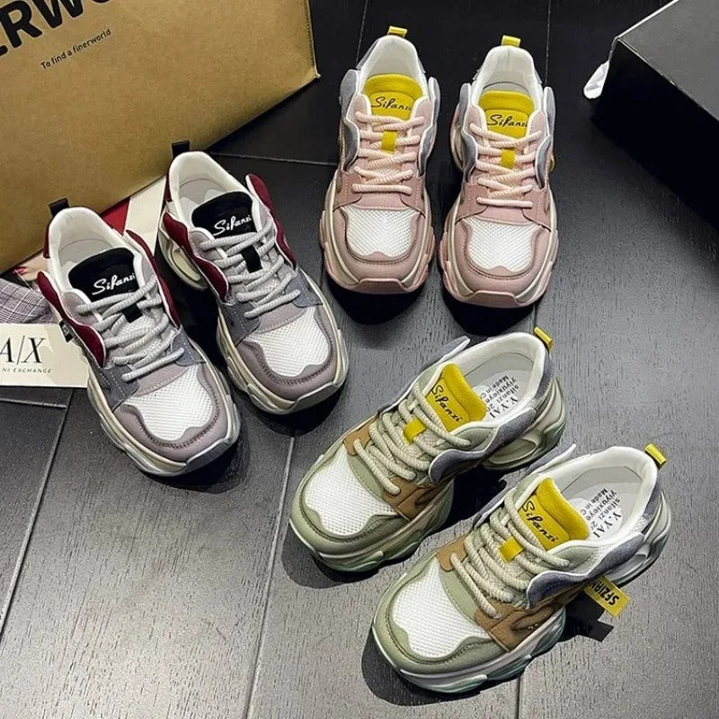 Estetik ve Konfor: 6 cm Topuklu Nefes Alan Platform Ayakkabısı