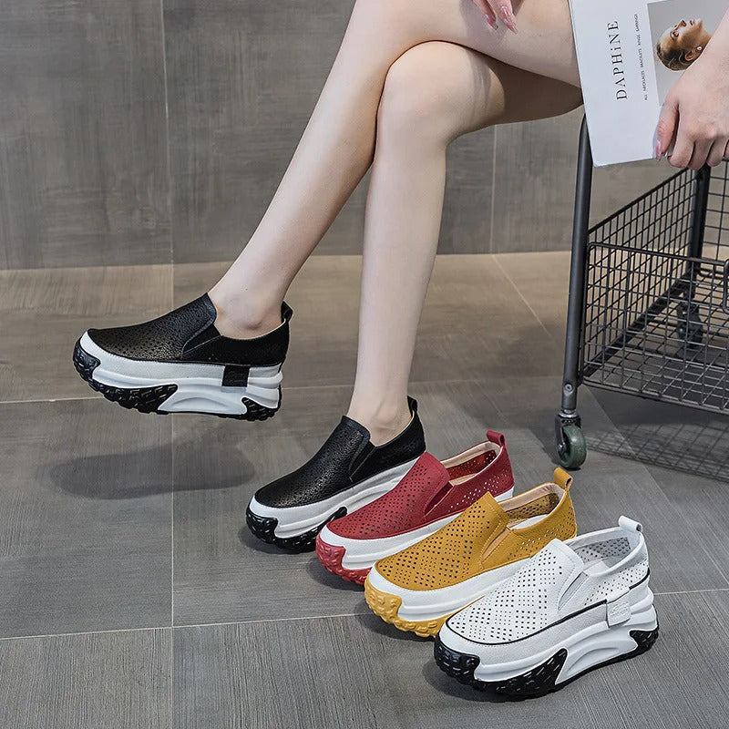 YAZA ÖZEL BOY UZATAN KONFOR: 7 CM TOPUKLU PLATFORM MUCİZESİ