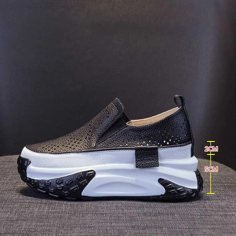 YAZA ÖZEL BOY UZATAN KONFOR: 7 CM TOPUKLU PLATFORM MUCİZESİ