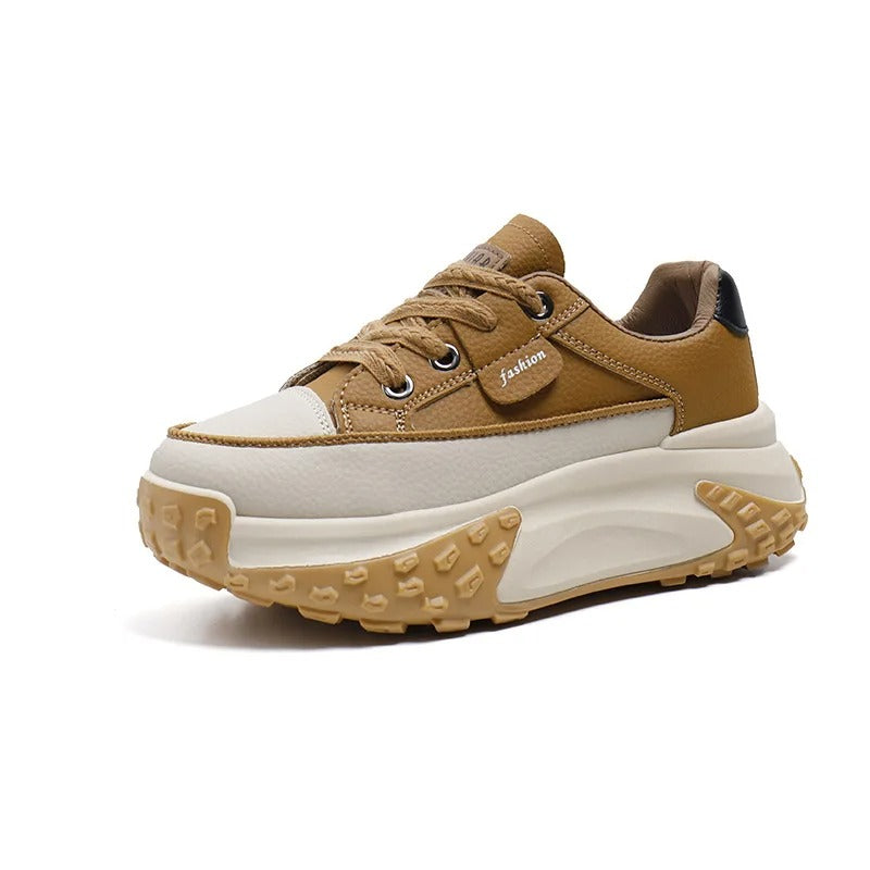 4 Renk Seçeneğiyle Ultra Konforlu Platform Sneaker – 35-40 Numara