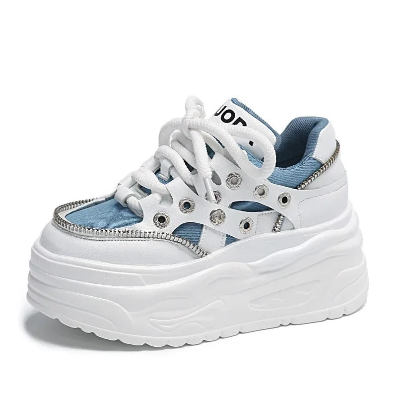 Powerful Steps with 8 cm Heeled Shoes at the Peak of Elegance