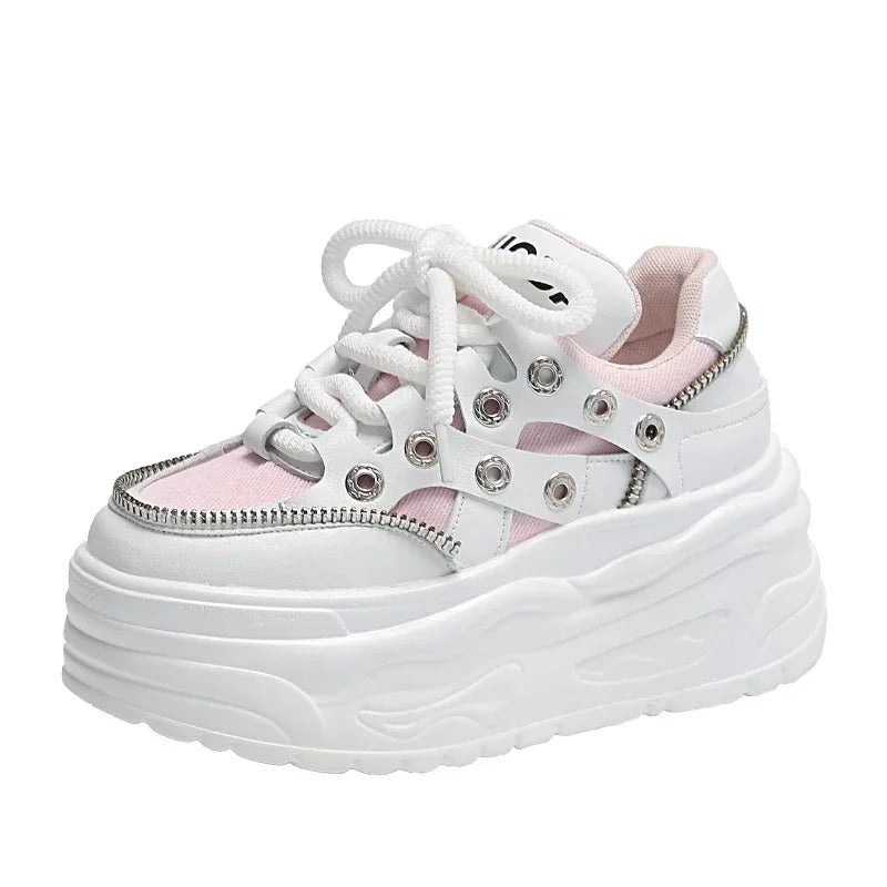 Powerful Steps with 8 cm Heeled Shoes at the Peak of Elegance