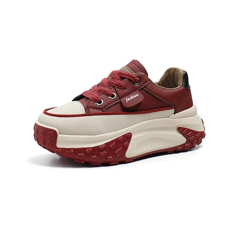 4 Renk Seçeneğiyle Ultra Konforlu Platform Sneaker – 35-40 Numara